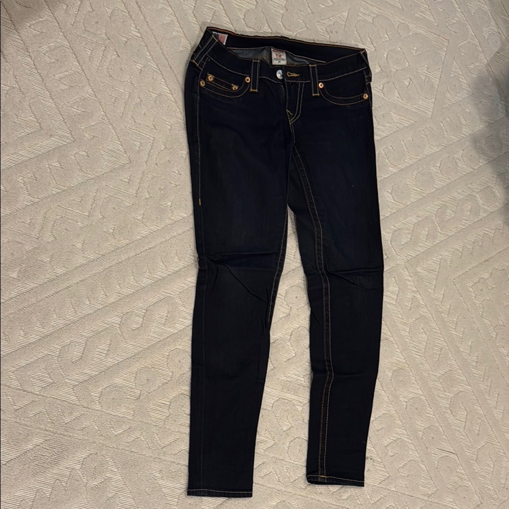 True Religion Women's Skinny Jeans - Black